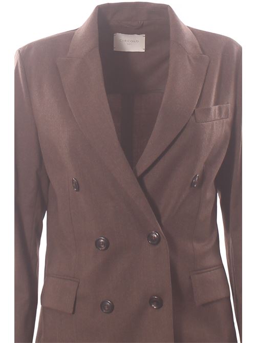 double breasted virgin wool jacket CIRCOLO 1901 | FD37720018